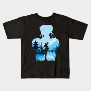 Chun Li *Negative Illusion* Kids T-Shirt